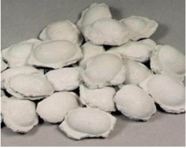 Caustic calcined magnesite ball